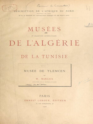 cover image of Musée de Tlemcen